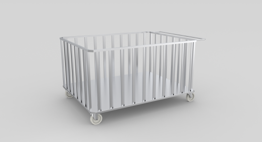 Тележка для транспортировки белья, ветоши